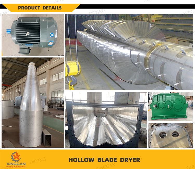 Details of Hollow Blade Dryer