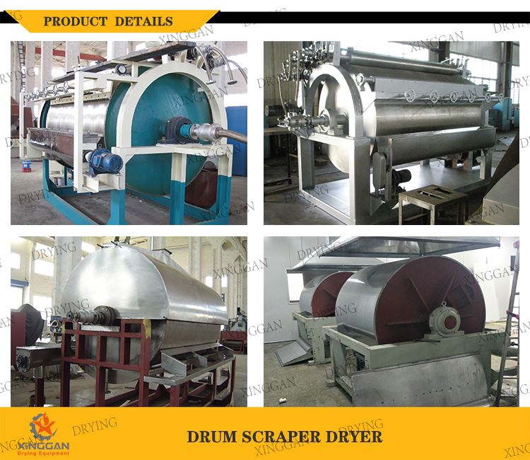 Cases of Drum Scraper Dryer Cases of Drum Scraper Dryer