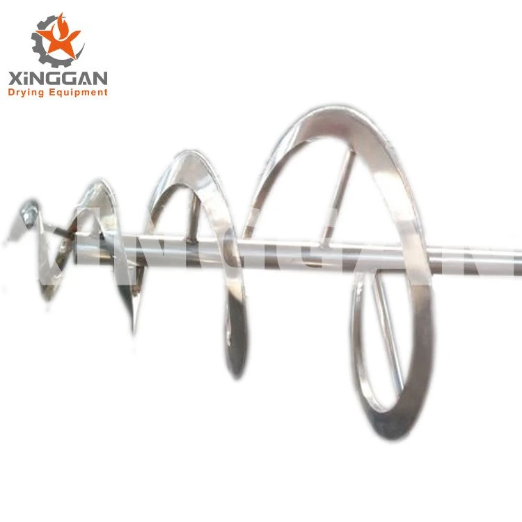 How to realize mechanical rotation of screw vacuum dryer