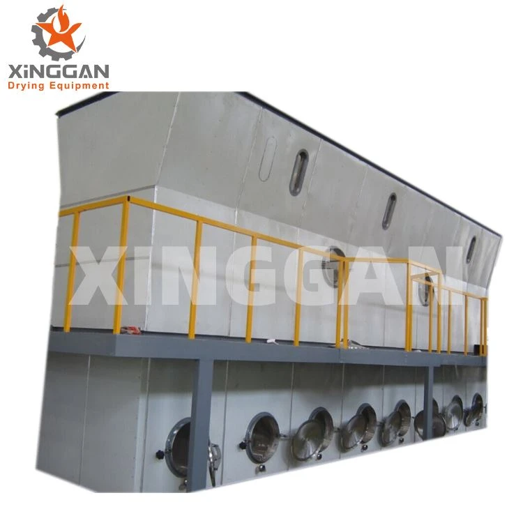 The problem of drying temperature of horizontal spray dryer