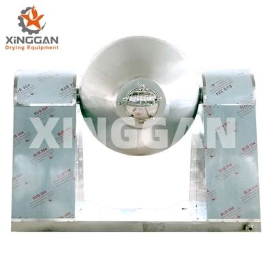 Introduction of double cone rotary vacuum dryer