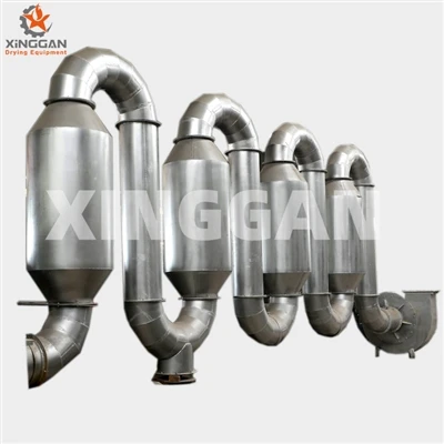 Working principle of Pneumatic Dryer